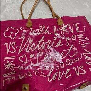 Victoria's Secret Vibrant Pink Tote